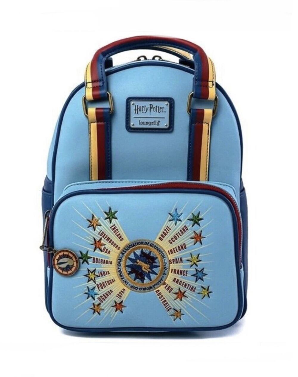 Loungefly Harry Potter Mini Backpack Quidditch World Cup Bag Virtual Con 2020